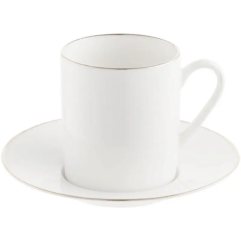 Кофейная пара Mansion, блюдце: диаметр 11,2 см, чашка: диаметр 5,5 см, высота 6 см; упаковка: 11,4х11,5х7,7 см