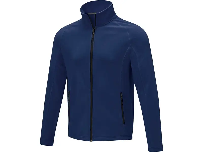 Мужская флисовая куртка Zelus, темно-синий - 3947455XS