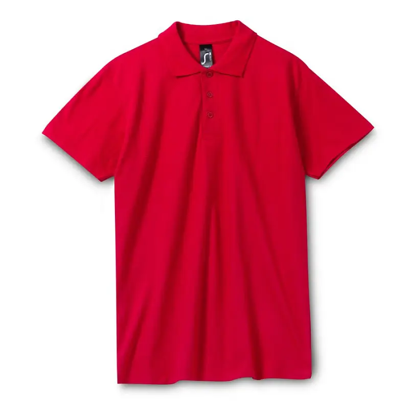 Рубашка поло мужская Spring 210 красная, размер S - 1898.501