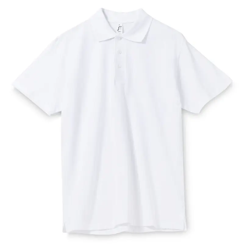 Рубашка поло мужская Spring 210 белая, размер S - 1898.601