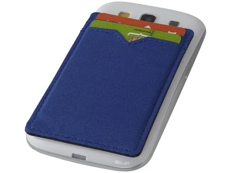 Бумажник RFID с двумя отделениями, ярко-синий - 13425701