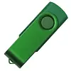 USB flash-карта DOT (16Гб), зеленый, 5,8х2х1,1см, пластик, металл