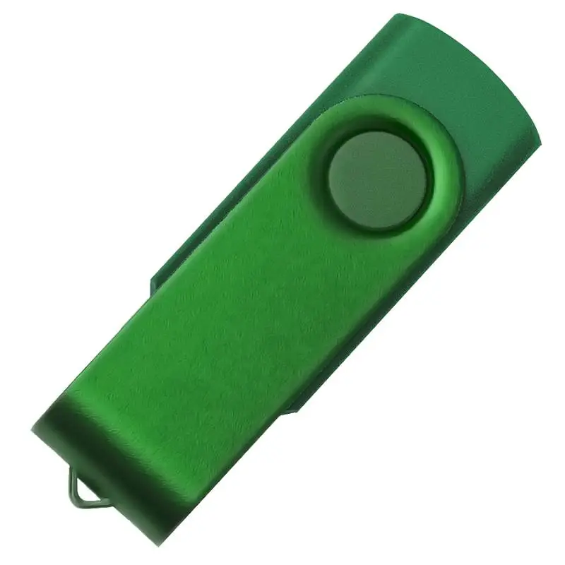 USB flash-карта DOT (16Гб), зеленый, 5,8х2х1,1см, пластик, металл - 19328_16Gb/15