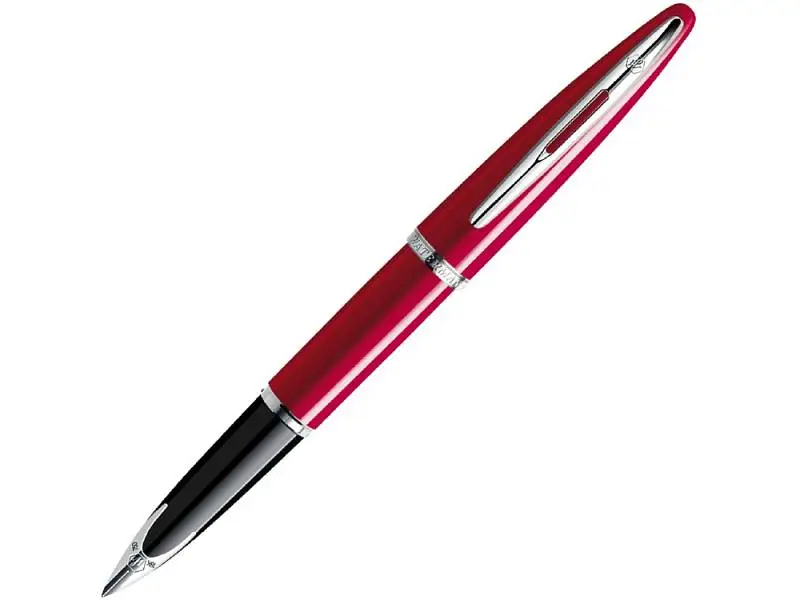 Перьевая ручка Waterman Carene, цвет: Glossy Red Lacquer ST - S0839590