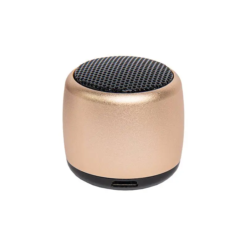 Портативная mini Bluetooth-колонка Sound Burger "Loto" золото - 26530/49
