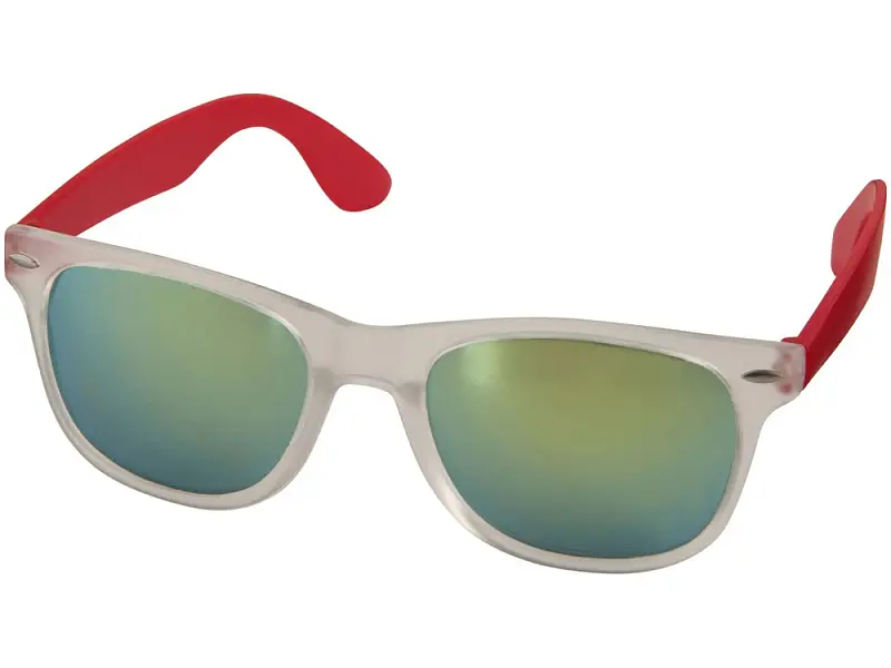 Солнцезащитные очки Sun Ray - зеркальные, красный - 10050202