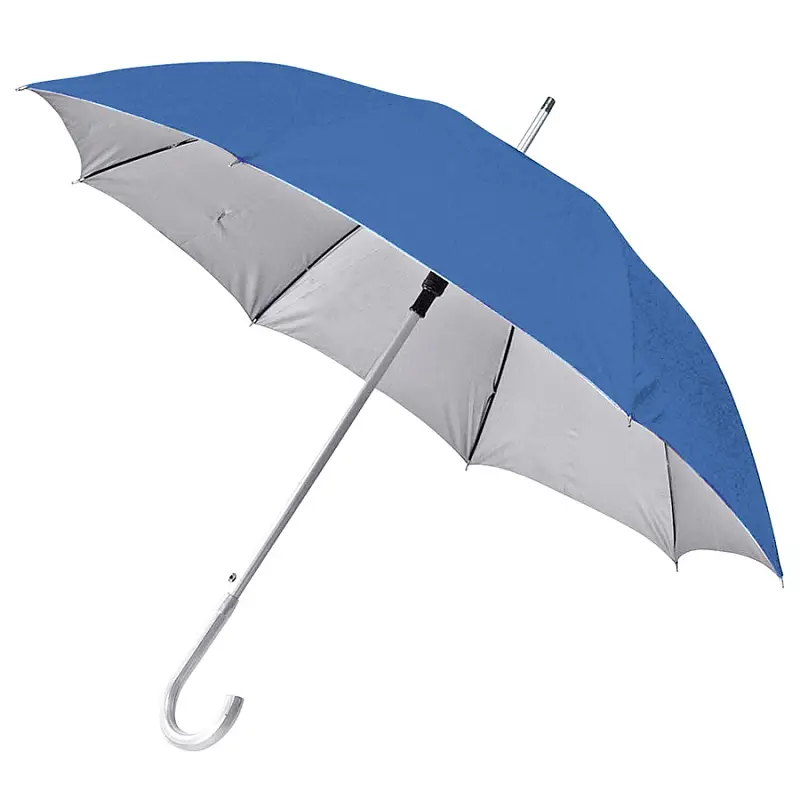 Зонт-трость SILVER, пластиковая ручка, полуавтомат - 8100/24