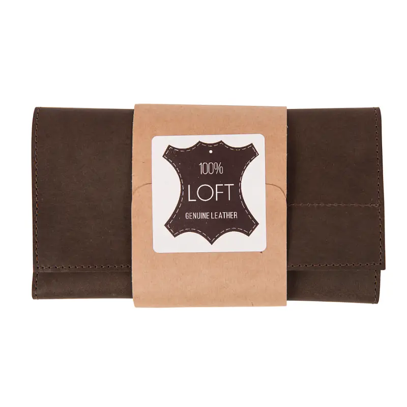 Органайзер кожаный,"LOFT", коричневый, кожа натуральная 100% - 34001