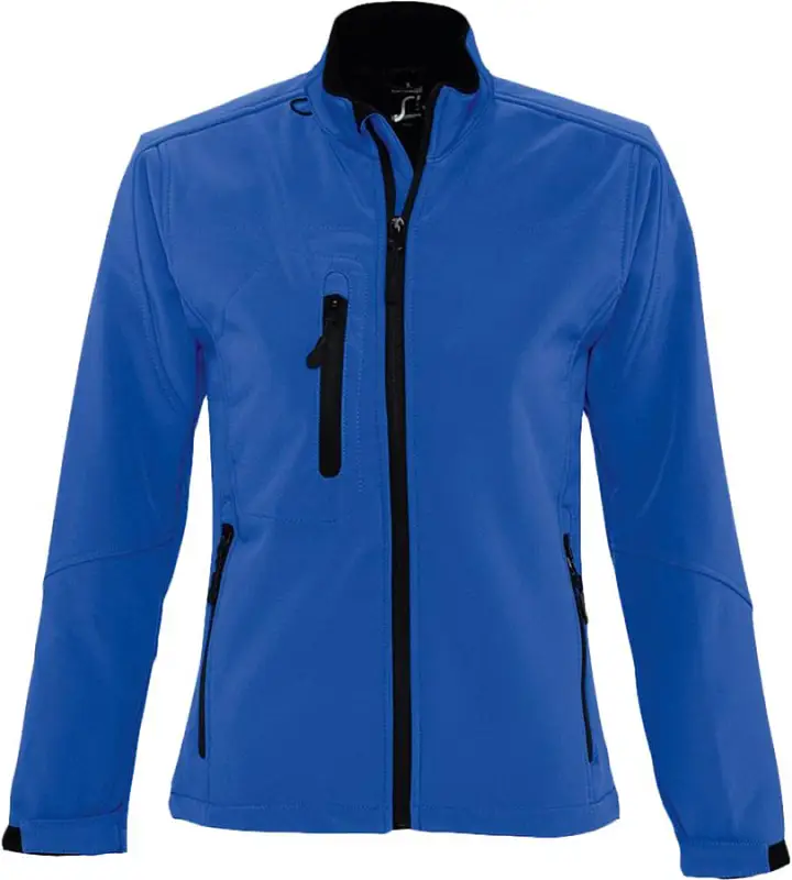Куртка женская на молнии Roxy 340 ярко-синяя, размер S - 4368.441