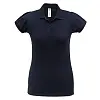 Рубашка поло женская Heavymill черная, размер S