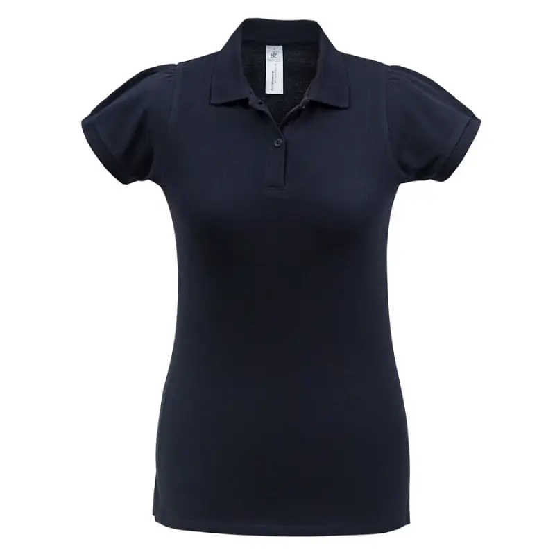 Рубашка поло женская Heavymill темно-синяя, размер S - PW4600031S