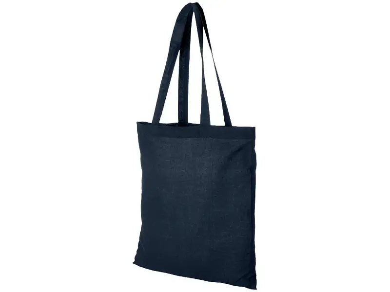 Хлопковая сумка Madras, темно-синий - 12018103