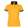 Рубашка поло женская 04CW_Оранжевый/Чёрный (28/20) (XL/50)