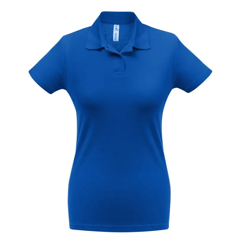 Рубашка поло женская ID.001 ярко-синяя, размер XS - PWI11450XS