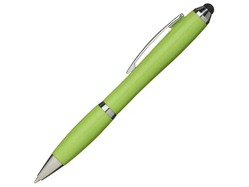 Ручка-стилус шариковая Nash, лайм - 10673906