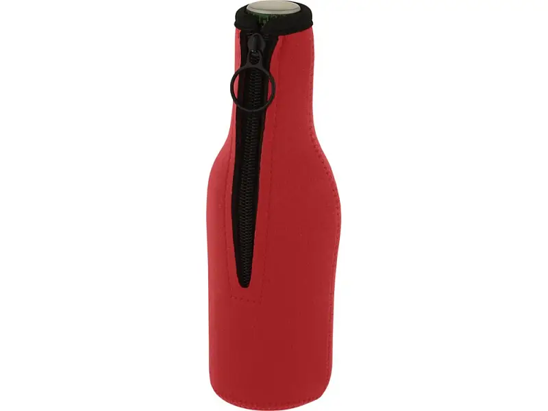 Fris Рукав-держатель для бутылок из переработанного неопрена , красный - 11328721