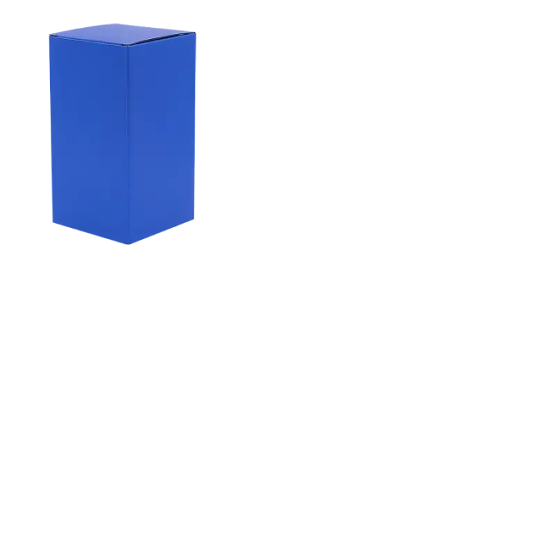 Коробка глянцевая для термокружки Surprise, синяя - 5052Z3