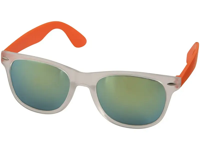 Солнцезащитные очки Sun Ray - зеркальные, оранжевый - 10050203