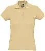 Рубашка поло женская Passion 170 желтая, размер S