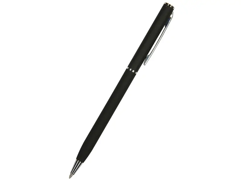 Ручка Palermo шариковая  автоматическая, черный металлический корпус, 0,7 мм, синяя - 20-0250.01