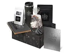 Подарочный набор Re:Charge с термокружкой, кофе и блокнотом