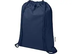 Рюкзак-мешок Орегон Блэнд из переработанного хлопка 140 г/м2