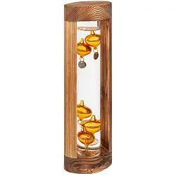 Термометр «Галилео» в деревянном корпусе, 30х10х6,5 см, упаковка 35х13,1х9,9 см см