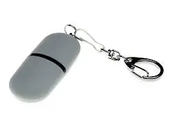 USB 2.0- флешка Goutte Soft-touch на 512 Мбайт каплевидной формы