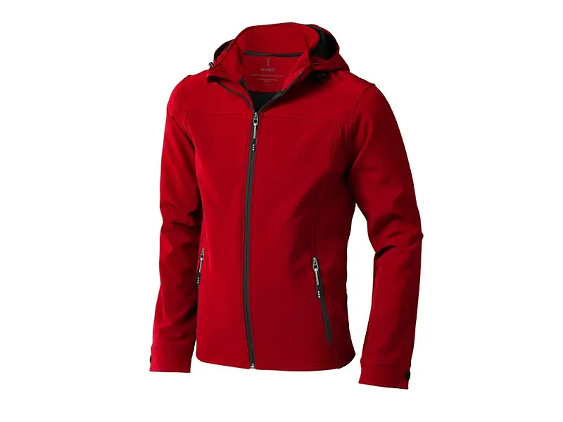 Куртка софтшел Langley мужская, красный - 3931125S