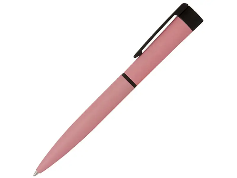 Ручка шариковая Pierre Cardin ACTUEL c поворотным механизмом, розовый/черный - 417551