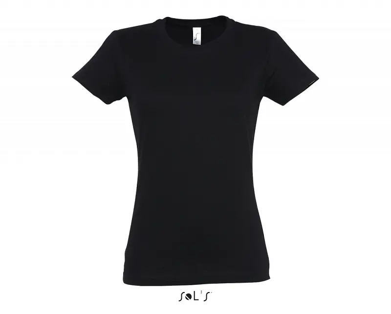 Фуфайка (футболка) IMPERIAL женская,Глубокий черный 3XL - 11502.309/3XL