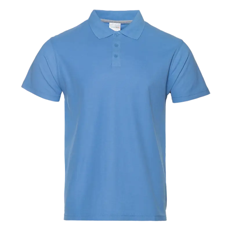 Рубашка поло мужская 104_Голубой (76) (XS/44) - 203994