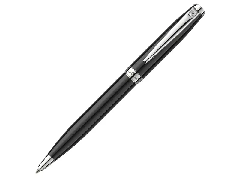 Ручка шариковая Pierre Cardin LEO 750. Цвет — черный. Упаковка Е-2. - 417611