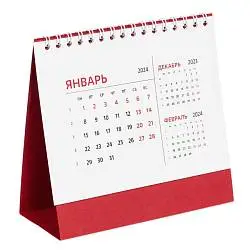 Календарь настольный Datio 2024, основа: 14,4х34 см; численник: 14,4х11,8 см