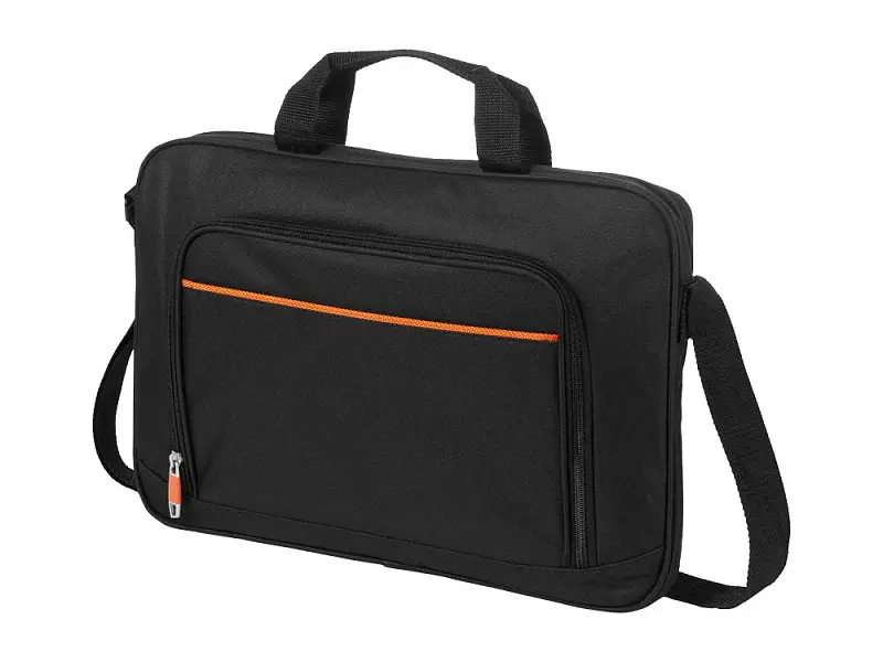 Сумка Harlem для ноутбука 14, черный/оранжевый - 11991300