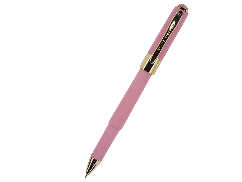 Ручка пластиковая шариковая Monaco, 0,5мм, синие чернила, розовый - 20-0125.18