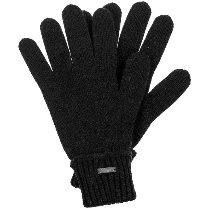 Перчатки Alpine, черные, размер S/M