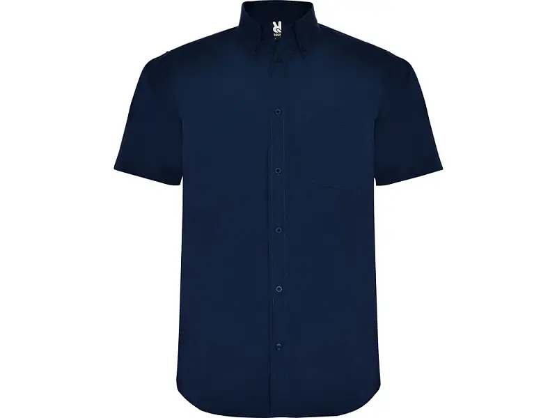 Рубашка Aifos мужская с коротким рукавом,  нэйви - 550355S