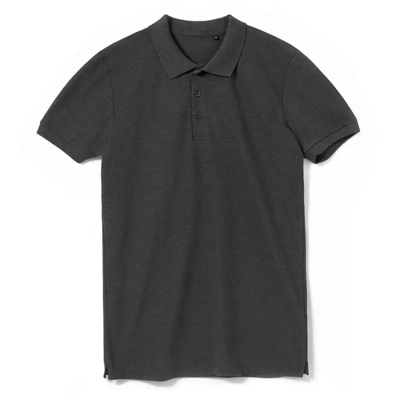 Рубашка поло мужская Phoenix Men темно-серый меланж, размер S - 01708348S