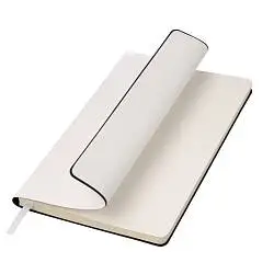 Ежедневник Вельвет Сити (Velvet City) недатированный, белый  (без упаковки, без стикера)