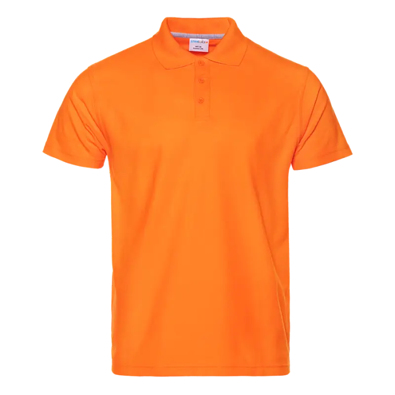 Рубашка поло мужская 104_Оранжевый (28) (XS/44)
