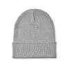 Knitted beanie with cuff