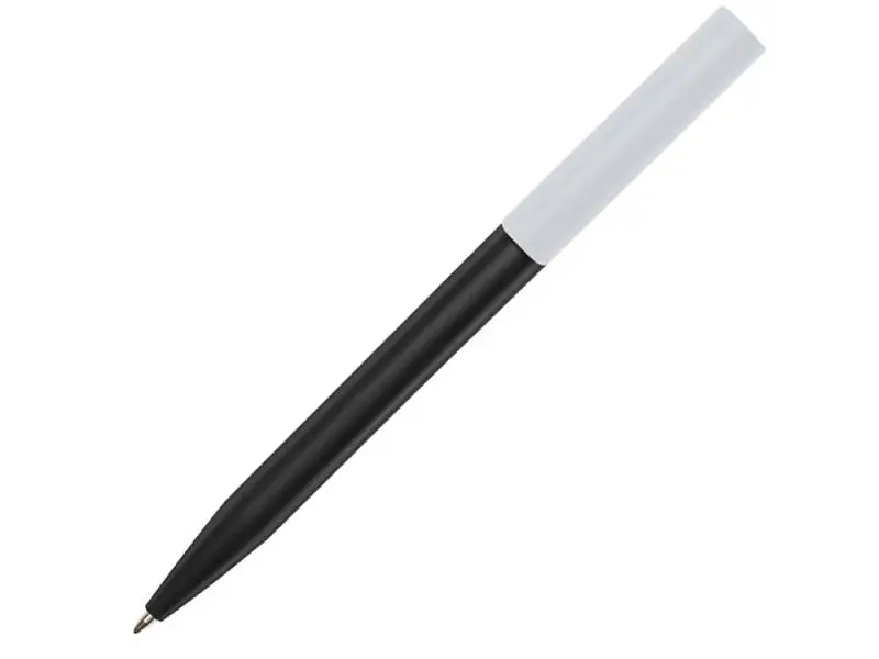 Шариковая ручка Unix из переработанной пластмассы, синие чернила - Черный - 10789691