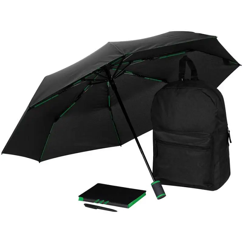 Набор Skywriting, рюкзак: 28х40х14 см; зонт в сложенении: 28 см - 14686.39