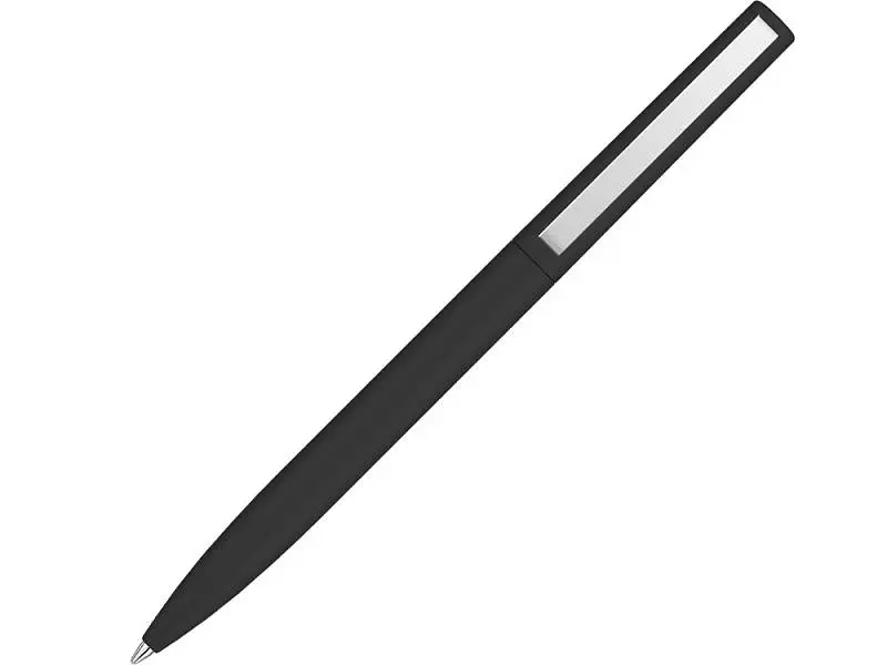 Шариковая ручка  Bright F Gum soft-touch, черный