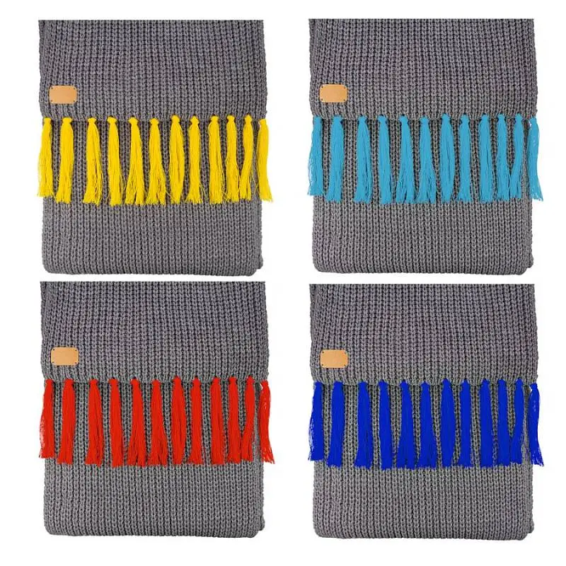 Кисти для вязаного шарфа на заказ Tassel, длина кистей 10 см
