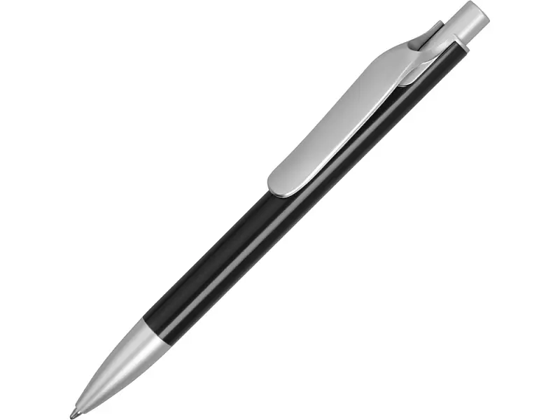 Ручка металлическая шариковая Large, черный/серебристый - 11313.07