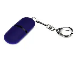 USB 2.0- флешка Goutte Soft-touch на 512 Мбайт каплевидной формы