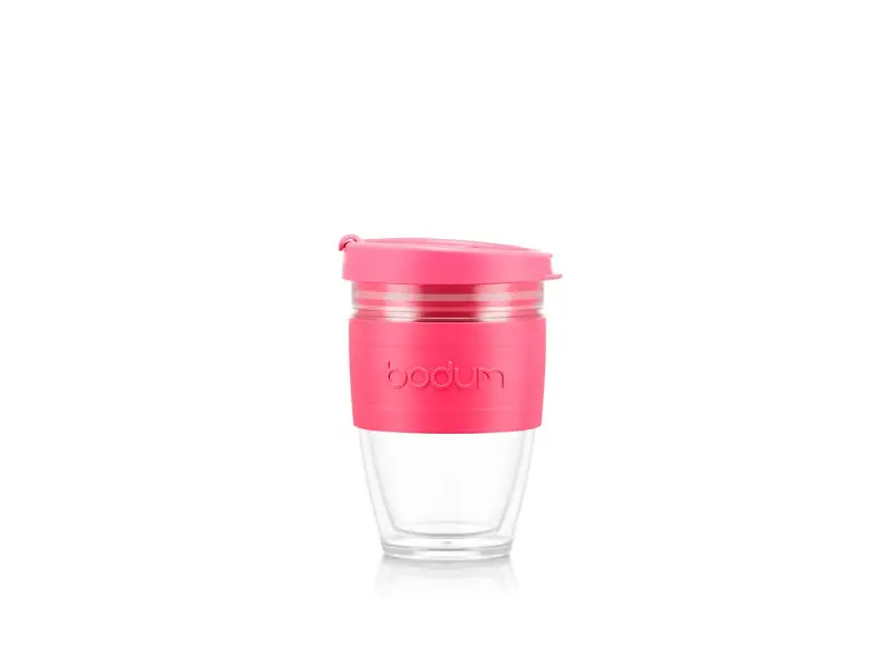 JOYCUP DOUBLE 250. travel mug 250ml, розовый