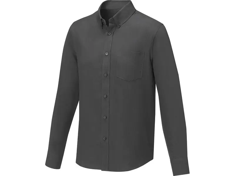 Pollux Мужская рубашка с длинными рукавами, storm grey - 3817882XS